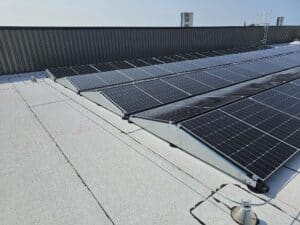 Industriële zonnepanelen in 1840 Londerzeel