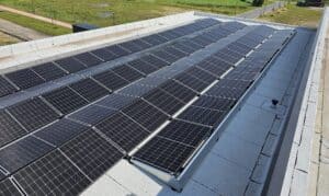 Industriële zonnepanelen in 1840 Londerzeel